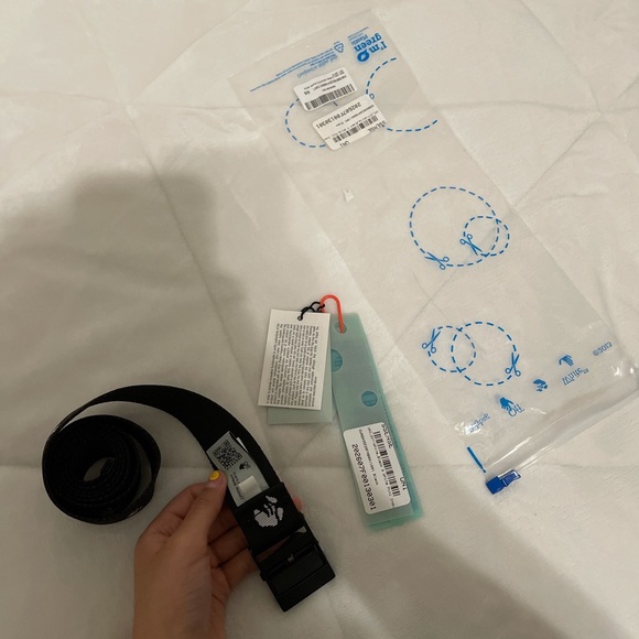 off white mini industrial belt - Picture 5 of 5